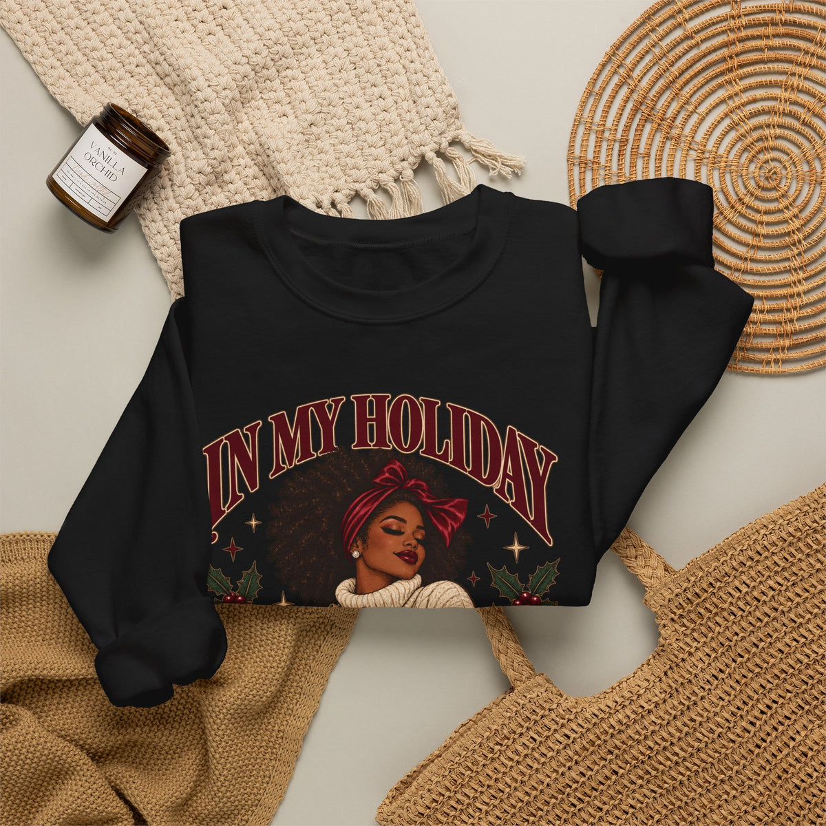 In My Holiday Glow Era Christmas sweatshirt by Inner Glow Wear, view 11