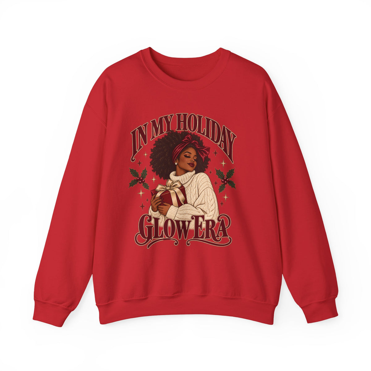 In My Holiday Glow Era Christmas sweatshirt by Inner Glow Wear, view 5