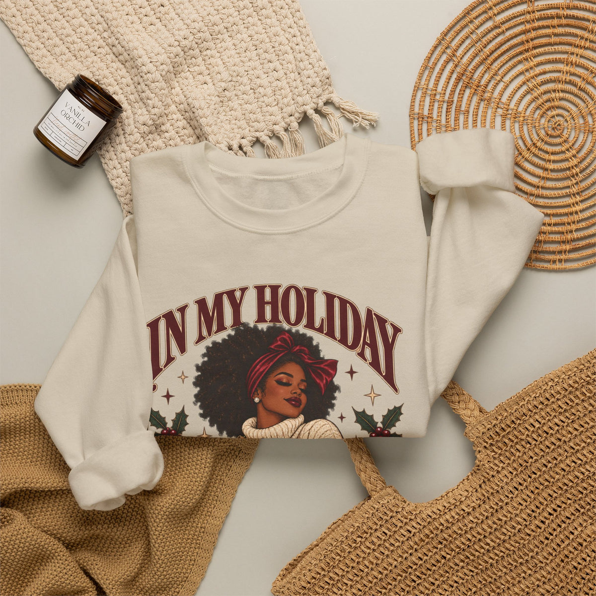 In My Holiday Glow Era Christmas sweatshirt by Inner Glow Wear, view 14