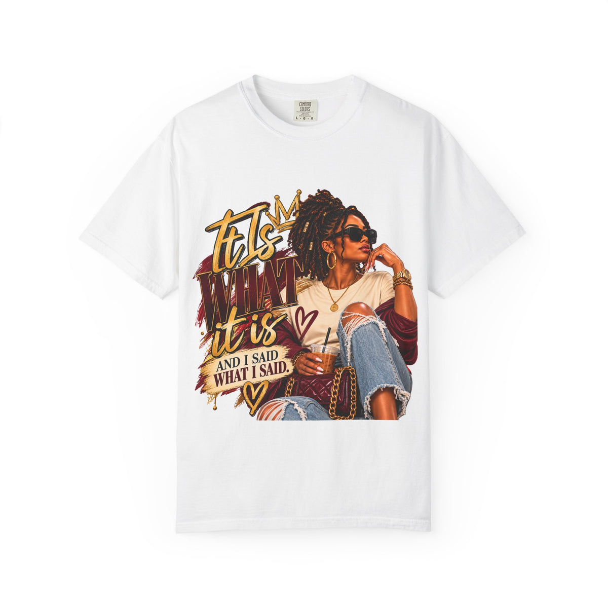 I Said What I Said graphic tee by Inner Glow Wear