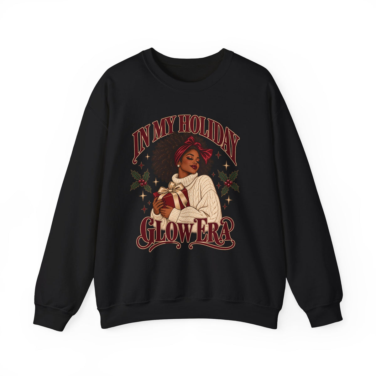 In My Holiday Glow Era Christmas sweatshirt by Inner Glow Wear, view 2