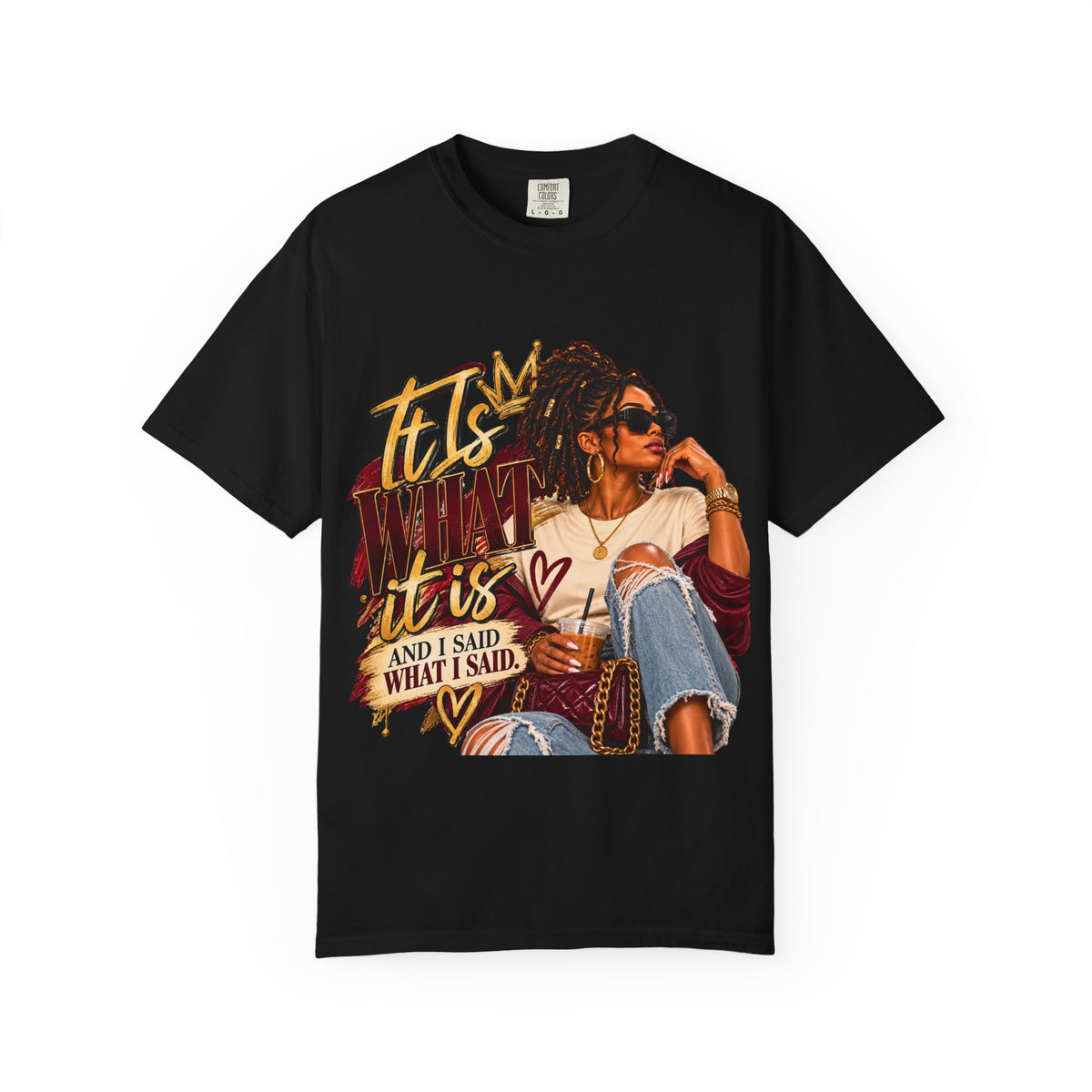 I Said What I Said graphic tee by Inner Glow Wear, photo 3