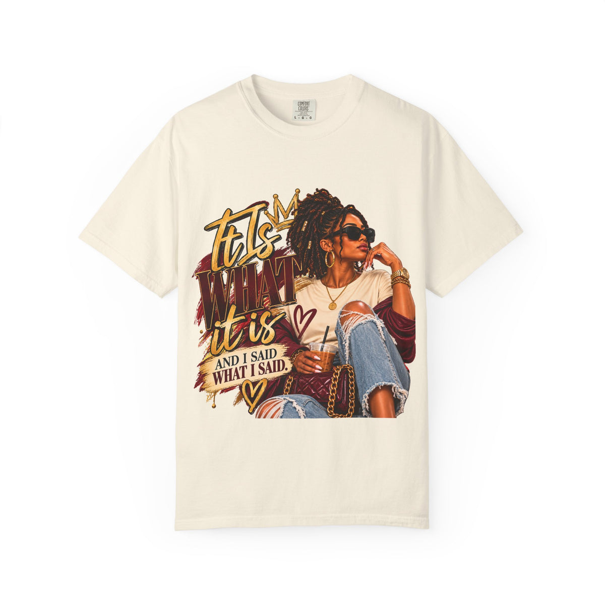 I Said What I Said graphic tee by Inner Glow Wear, photo 2