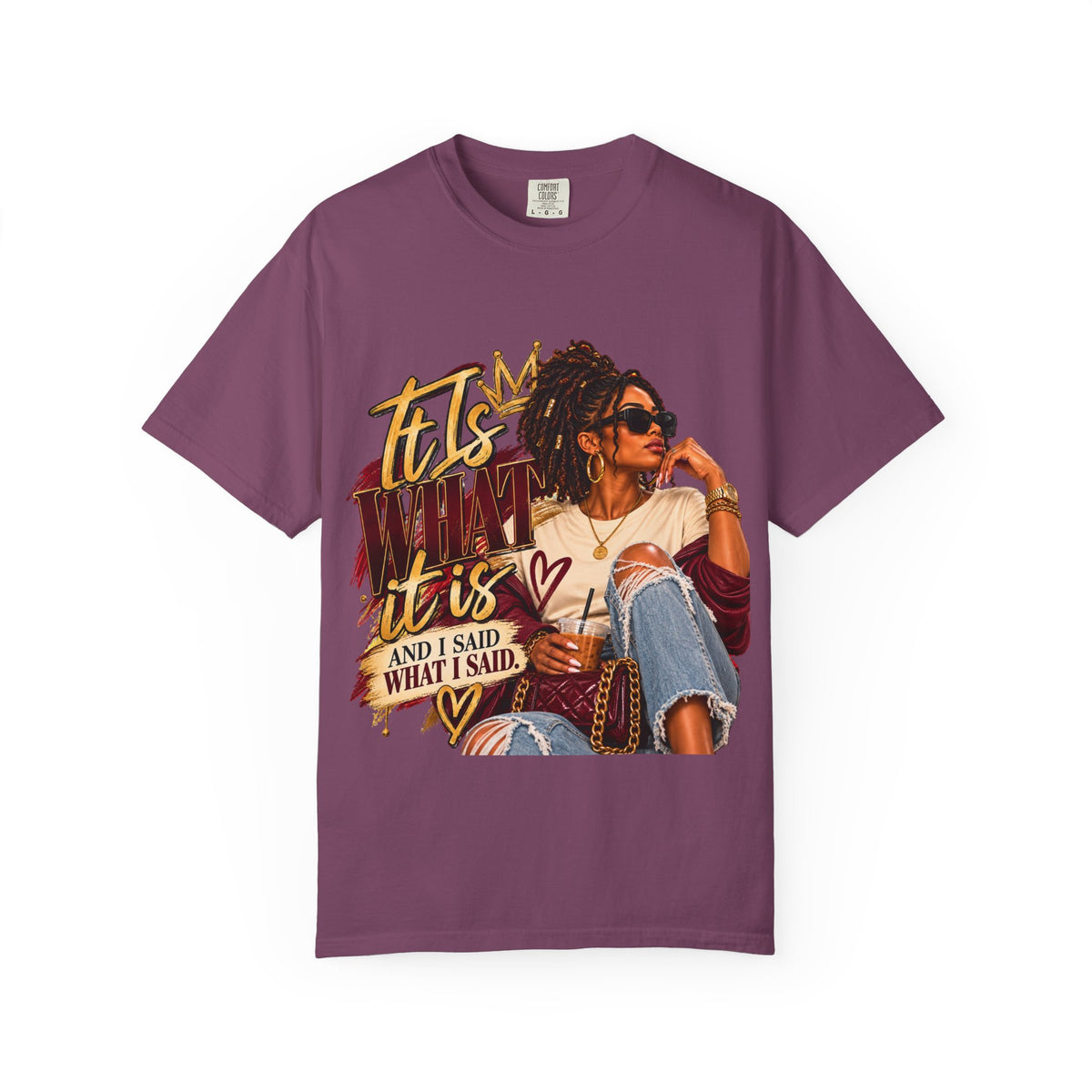 I Said What I Said graphic tee by Inner Glow Wear, photo 5