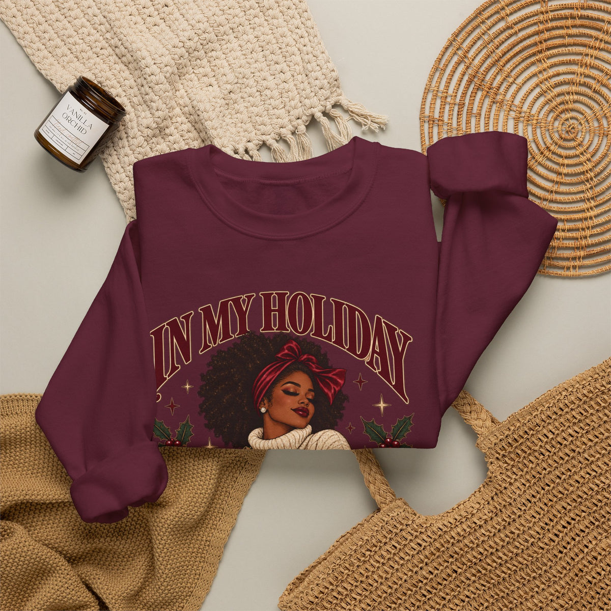 In My Holiday Glow Era Christmas sweatshirt by Inner Glow Wear, view 17