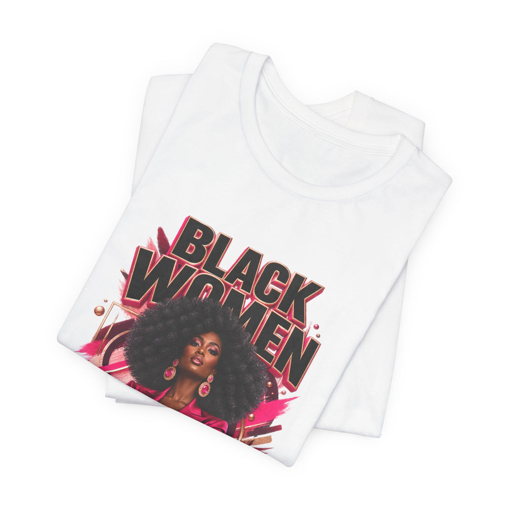 Black Women Set the Standard graphic tee by Inner Glow Wear, photo 5