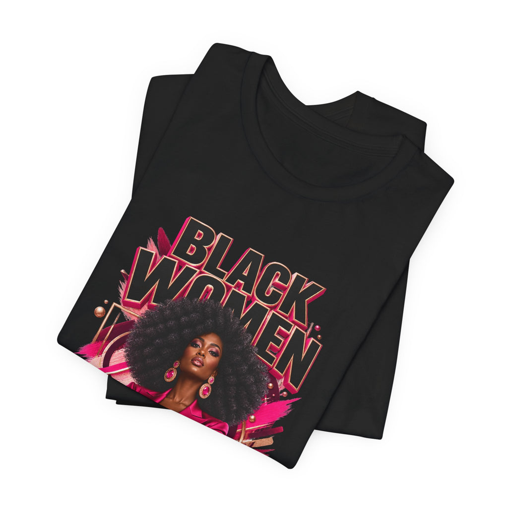 Black Women Set the Standard graphic tee by Inner Glow Wear, photo 11