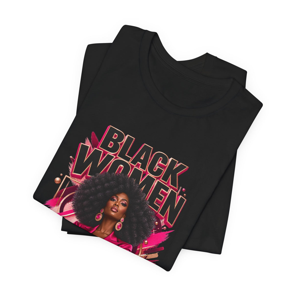 Black Women Set the Standard graphic tee by Inner Glow Wear, photo 11