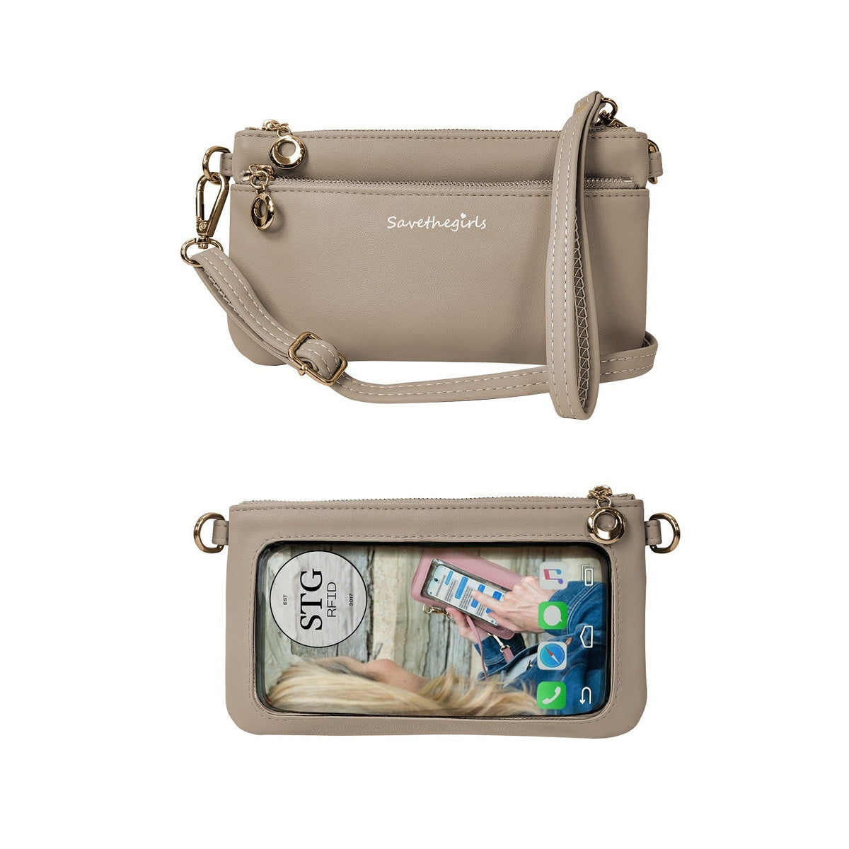 Bella RFID Touchscreen Crossbody Purse RFID touchscreen crossbody purse