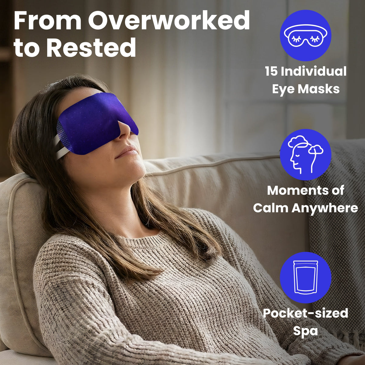 Eye Serenity Self-Heating Steam Eye Masks self-heating steam eye masks, photo 4