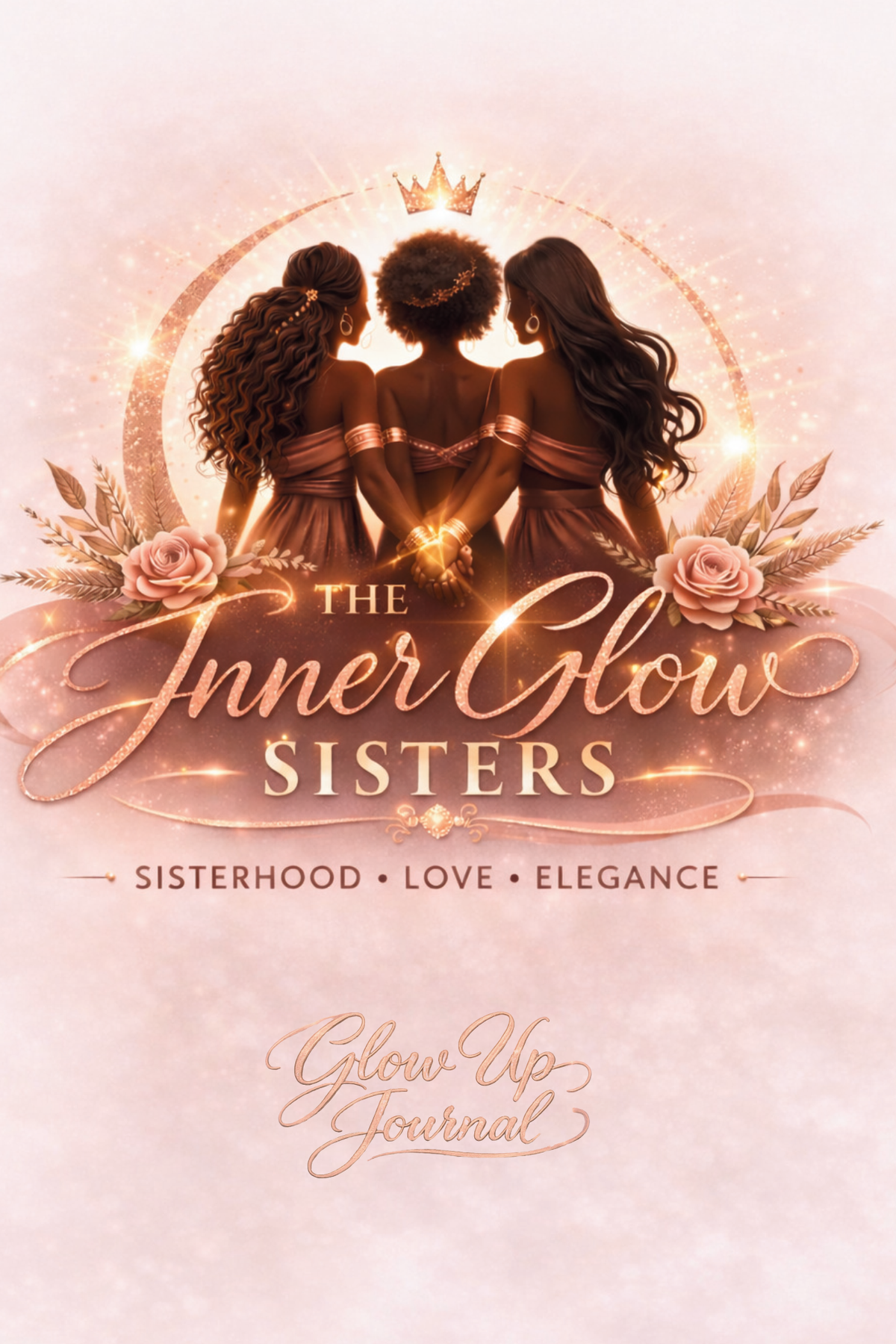 The Inner Glow Sisters Glow Up Journal — digital PDF cover